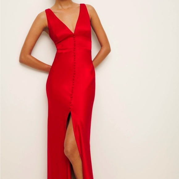 Reformation Silk Elaina Dress - Picture 3 of 8